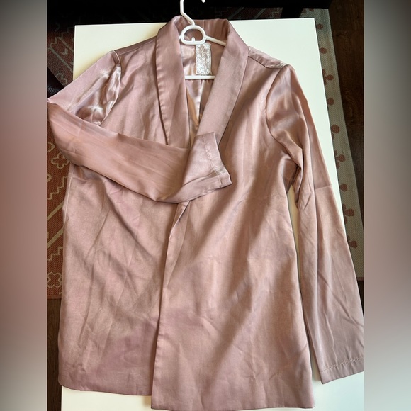 Sadie & Sage Jackets & Blazers - sadie and sage blush color blazer BRAND NEW